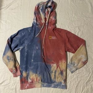 National Geographic Tie-Dye Hoodie